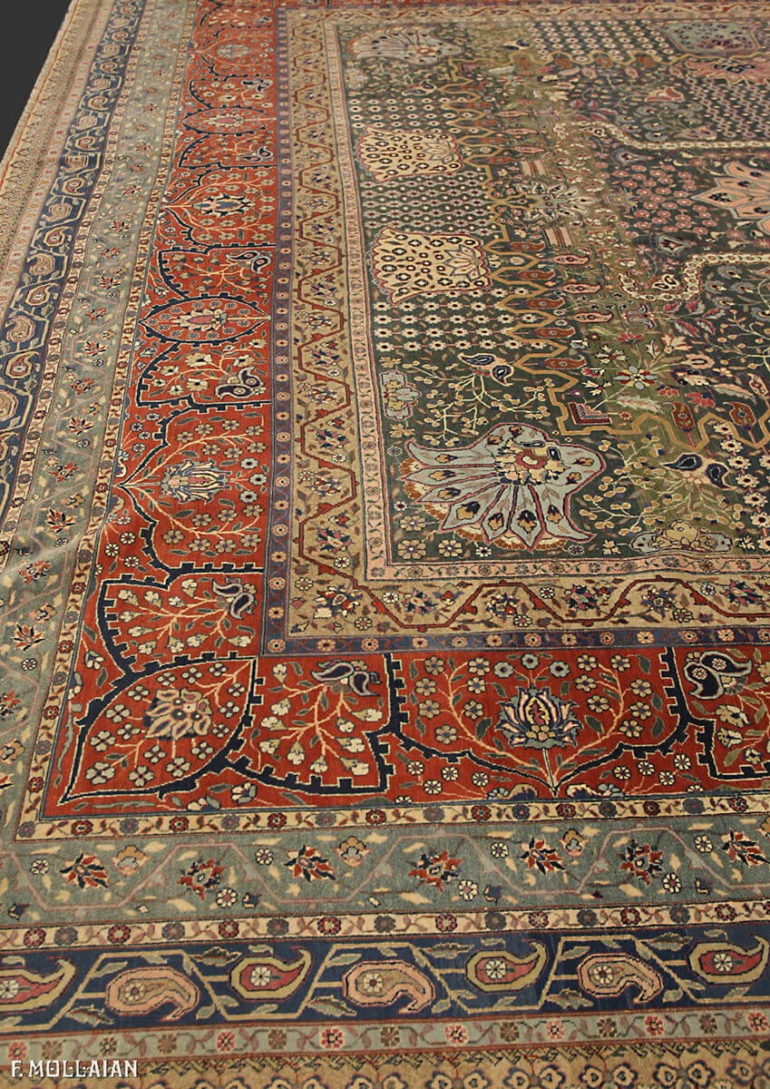 Antique Persian Tabriz Carpet n°:20796096